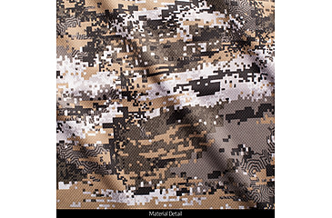 Image of Huntworth Gadsden Light Weight Pique Knit 1/4 Zip Shirt - Men's, Disruption, 3X-Large, E-9182-21DC-3XL