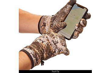 Image of Huntworth Macomb Mid Weight Fused Waterproof Hunting Glove - Mens, Disruption, Large, E-1399-DC-L