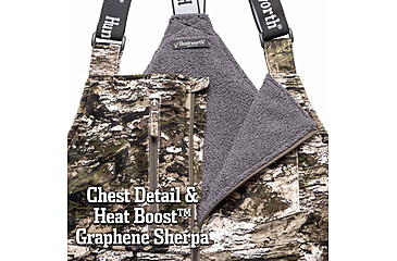 Image of Huntworth Matterhorn Heat Boost Heavyweight Waterproof Lined Hunting Bib Overalls - Mens, Tarnen, 2XL, E-9541-TRN-2XL