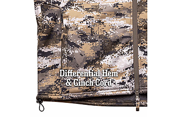 Image of Huntworth Saskatoon Heat Boost Heavyweight Windproof Softshell Hunting Jacket - Mens, Disruption, Large, E-9542-DC-L