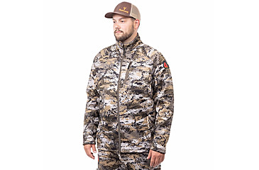 Image of Huntworth Saskatoon Heat Boost Heavyweight Windproof Softshell Hunting Jacket - Mens, Disruption, Large, E-9542-DC-L