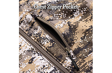 Image of Huntworth Saskatoon Heat Boost Heavyweight Windproof Softshell Hunting Jacket - Mens, Disruption, Large, E-9542-DC-L