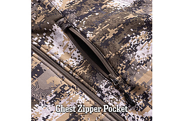 Image of Huntworth Saskatoon Heat Boost Heavyweight Windproof Softshell Vest - Mens, Disruption, Large, E-9544-DC-L