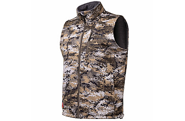 Image of Huntworth Saskatoon Heat Boost Heavyweight Windproof Softshell Vest - Mens, Disruption, Large, E-9544-DC-L