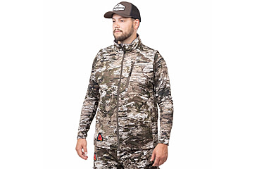Image of Huntworth Saskatoon Heat Boost Heavyweight Windproof Softshell Vest - Mens, Tarnen, Medium, E-9544-TRN-M