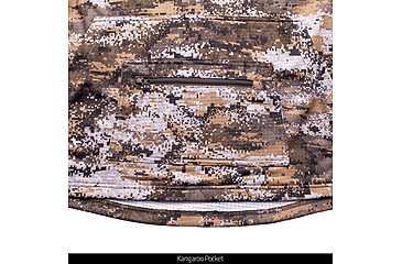 Image of Huntworth Shelton Performance 1/2 Zip Hoodie w/ Facemask - Mens, Disruption, Extra Large, E-9373-DC-XL