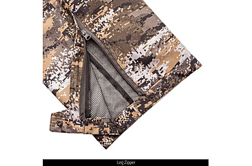 Image of Huntworth Winsted Tricot Waterproof Rain Pants, Mesh Lining - Men's, Disruption, Large, E-9372-DC-L