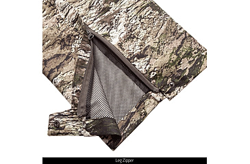 Image of Huntworth Winsted Tricot Waterproof Rain Pants, Mesh Lining - Men's, Tarnen, Medium, E-9372-TRN-M