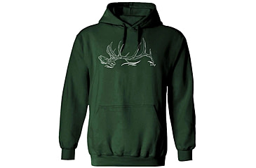 Image of Huto Lifestyle Limited Edition Simsy Elk Artwork Logo Hoodie