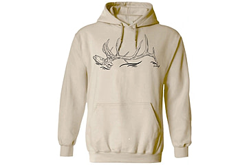 Image of Huto Lifestyle Limited Edition Simsy Elk Artwork Logo Hoodie