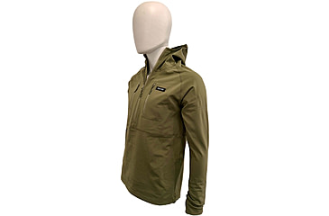 Image of Huto Lifestyle Huto Lifestyle Synthetic Mid-Weight Hoodie/Base Layer, Army Green, Large, SYNTC-WGHT-HDIE-ARMGRN-L