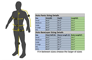 Image of Huto Lifestyle Huto Lifestyle Synthetic Mid-Weight Hoodie/Base Layer, Grey, 3XL, SYNTC-WGHT-HDIE-GRY-XXXL