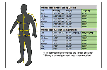 Image of Huto Lifestyle Multi Climate Water Resistant Hunting Pants, Granite Grey, 30x33, MLTCLIM-PNT-GRNTGRY-30