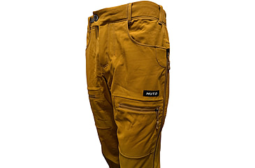 Image of Huto Lifestyle Multi Climate Water Resistant Hunting Pants, Mustard Brown, 36x33, MULTCLIM-PNT-CYTBRN-36