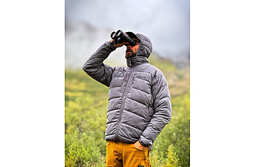 Image of Huto Lifestyle Stalker Down Puffy Jacket, Army Green, Medium, STLKDWN-JCKT-ARMGRN-M