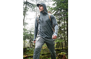 Image of Huto Lifestyle Synthetic Mid-Weight Hoodie/Base Layer, Grey, 2XL, SYNTC-WGHT-HDIE-GRY-XXL