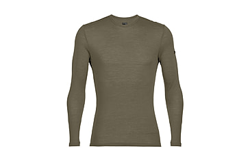 Image of Icebreaker 175 Everyday Long Sleeve Crewe Thermal Top - Mens, Loden, Medium, IB104483069M