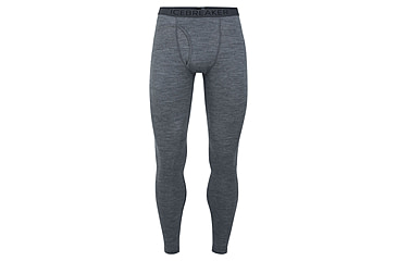 Image of Icebreaker 200 Oasis Leggings w/ Fly - Men's, Gritstone Heather, Extra Large, IB104370013XL