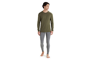 Image of Icebreaker 200 Oasis Long Sleeve Crewe - Mens, Loden, Small, IB104365069S
