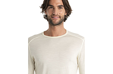 Image of Icebreaker 200 Oasis Long Sleeve Crewe - Mens, Undyed, Medium, IB104365000M