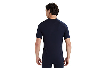 Image of Icebreaker 200 Oasis Short Sleeve Crewe Thermal Top - Mens, Midnight Navy, 2XL, IB104509401XXL