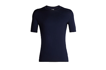 Image of Icebreaker Merino 200 Oasis SS Crewe - Men's, Midnight Navy, 2XL, IB104509401XXL
