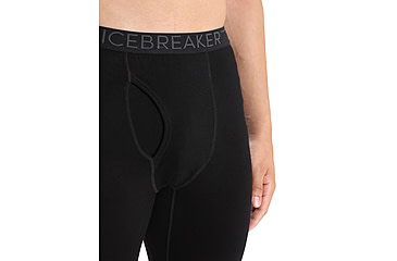 Image of Icebreaker 260 Tech Thermal Leggings w/ Fly - Mens, Black, 2XL, IB104374001XXL