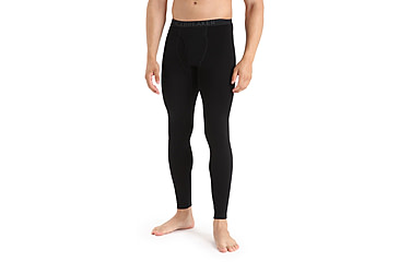Image of Icebreaker 260 Tech Thermal Leggings w/ Fly - Mens, Black, 2XL, IB104374001XXL