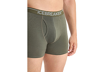 Image of Icebreaker Anatomica Boxers w/ Fly - Mens, Loden, Extra Large, IB103030069XL