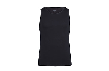 Image of Icebreaker Anatomica Tank Top - Men's, Black, Medium, IB103034001M
