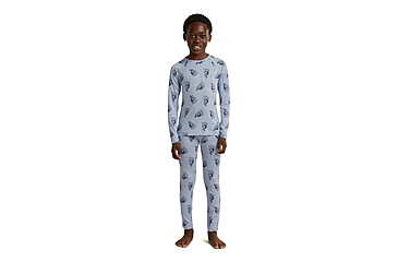 Image of Icebreaker Bear Tour AOP Merino 200 Oasis Leggings - Kids