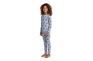 Image of Icebreaker Bear Tour AOP Merino 200 Oasis Leggings - Kids