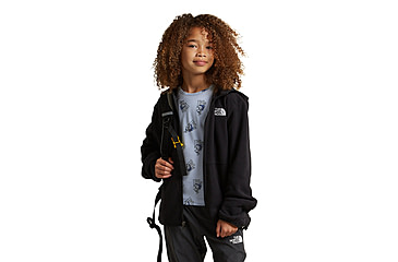Image of Icebreaker Bear Tour AOP Merino 200 Oasis Long Sleeve Crewe Thermal Top - Kids