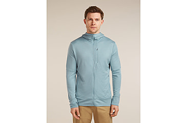 Image of Icebreaker Merino 260 Quantum Long Sleeve Zip Hoodie - Mens