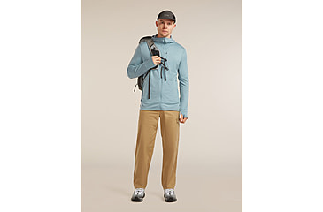 Image of Icebreaker Merino 260 Quantum Long Sleeve Zip Hoodie - Mens