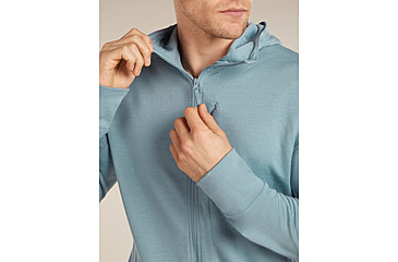 Image of Icebreaker Merino 260 Quantum Long Sleeve Zip Hoodie - Mens