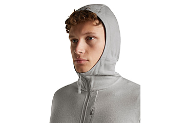 Image of Icebreaker Merino 260 Quantum Long Sleeve Zip Hoodie - Mens