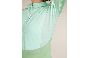Image of Icebreaker Merino Blend 200 RealFleece Descender Long Sleeve Zip Hoodie - Womens