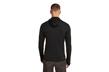 Image of Icebreaker Merino Blend 300 RealFleece Descender Long Sleeve Zip Hoodie - Mens