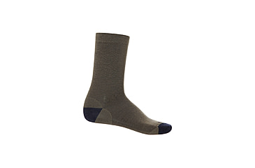 Image of Icebreaker Lifestyle Fine Gauge Crew Socks - Men's, Loden/Midnight Navy, Large/Extra Large, IB105116583LXL