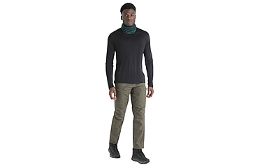 Image of Icebreaker Men Merino 125 Cool-Lite Sphere LS Tee, Black, M, IB0A56ZL001M