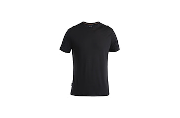 Image of Icebreaker Men Merino 125 Cool-Lite Sphere SS Tee, Black, XL, IB0A56ZM001XL