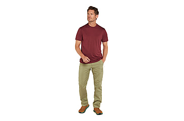 Image of Icebreaker Men Merino 150 Tech Lite SS Tee, Port, L, IB0A56WL01CL