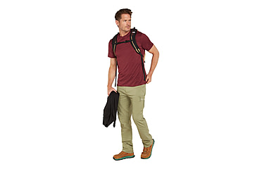 Image of Icebreaker Men Merino 150 Tech Lite SS Tee, Port, L, IB0A56WL01CL