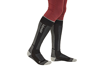 Image of Icebreaker Men Merino Ski+ Medium OTC, Black/Ether/Graphite, L, IB0A573P09YL