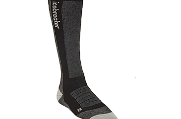 Image of Icebreaker Men Merino Ski+ Medium OTC, Black/Ether/Graphite, L, IB0A573P09YL