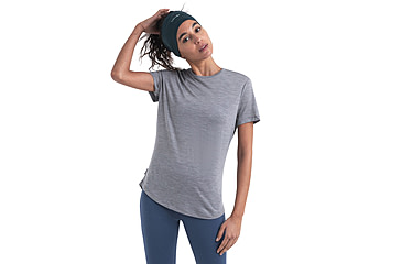 Image of Icebreaker Merino 125 Cool-Lite Sphere III SS Tee - Womens, Metro Heather, Large, IB0A56ZO016L
