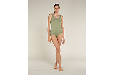 Image of Icebreaker Merino 150 Siren Tank - Womens, Lichen, Large, IB103213A74L