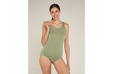 Image of Icebreaker Merino 150 Siren Tank - Women's, Lichen, Large, IB103213A74L