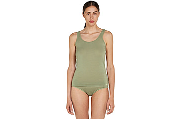 Image of Icebreaker Merino 150 Siren Tank - Womens, Lichen, Large, IB103213A74L
